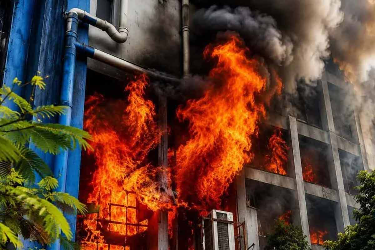 ছাই বন্যপ্রাণীর দেহাংশ! চোরাশিকারিদের ডেটাবেস ‘উধাও’ করতে আলিপুরের জেলা পরিষদ ভবনে আগুন?