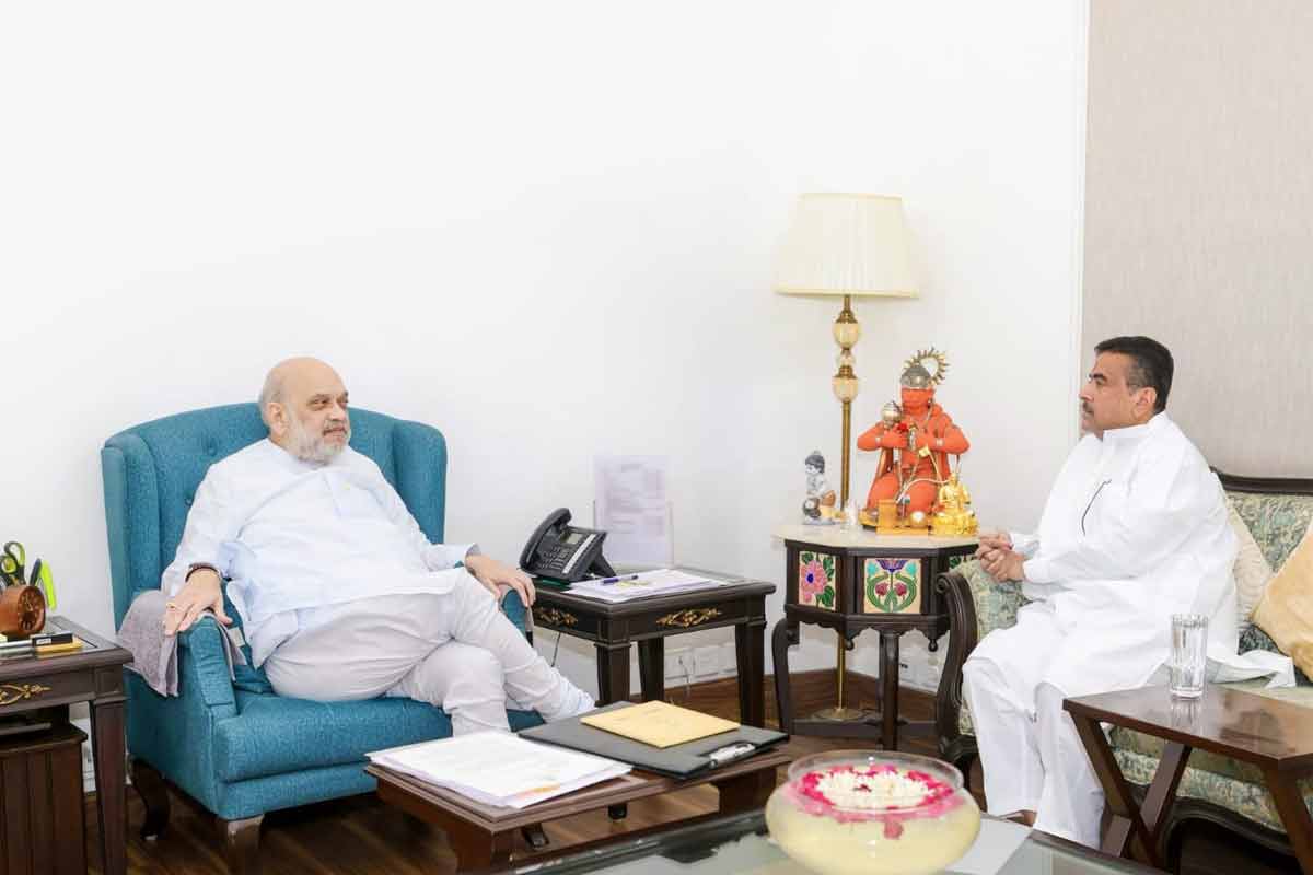 দিল্লিতে ‘শাহী’ সাক্ষাতে মুখ্যমন্ত্রী শুভেন্দু, কী নিয়ে কথা হল দু’জনের?