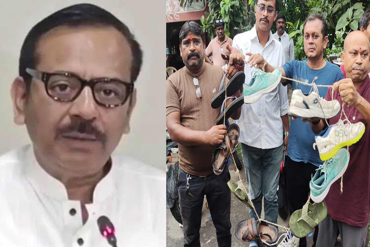 মেসি কাণ্ডে দ্বিতীয়বার বিধাননগর দক্ষিণ থানায় অরূপ, জুতোর মালা হাতে ক্ষুব্ধ জনতার ভিড়