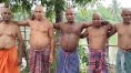তৃণমূলের ‘অত্যাচার’, মিথ্যে মামলা থেকে মুক্ত হয়েই মাথা কামালেন ৫ বিজেপি কর্মী!