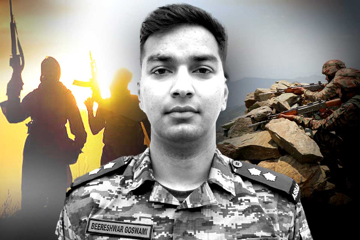 কাশ্মীরে জঙ্গিদমন অভিযান চলাকালীন বিপত্তি! পাহাড় থেকে পড়ে মৃত্যু সেনা আধিকারিকের