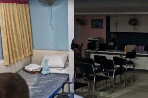 কন্ডোম-খাট-বালিশ, বিধাননগরে তৃণমূলের ওয়ার্ড অফিস যেন হোটেল! দেখে হতবাক স্বাস্থ্যমন্ত্রী