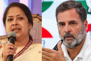 ‘রাজনীতি ২৪ ঘণ্টার কাজ’, কংগ্রেসের ধারাবাহিক হারে রাহুলকে দায়ী করে কটাক্ষ প্রণবকন্যা শর্মিষ্ঠার 