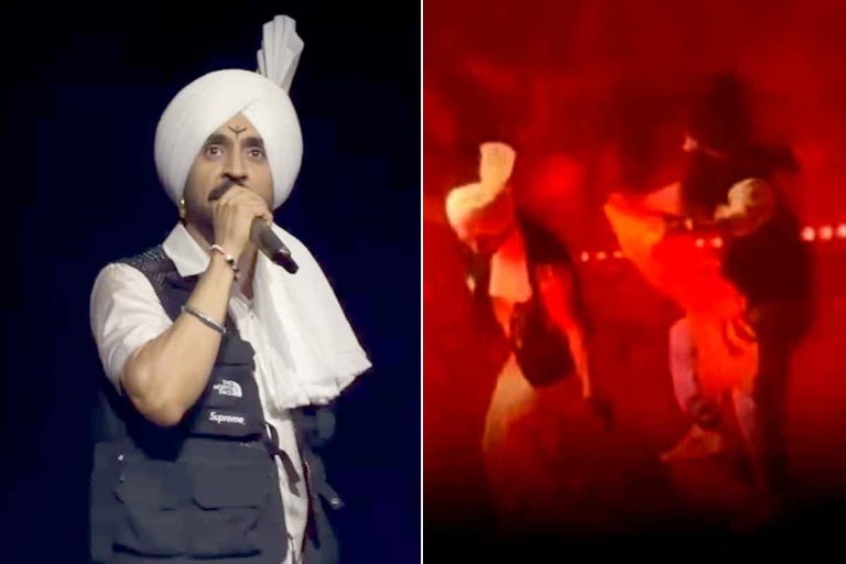‘ভাতে মারার হুমকি’র পর দিলজিতের কনসার্টে খলিস্তানি তাণ্ডব! নিরাপত্তা বলয় ভেঙে মঞ্চে…, তারপর?