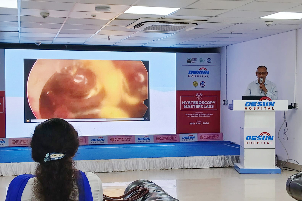 live hysteroscopy surgery masterclass at desun hospital