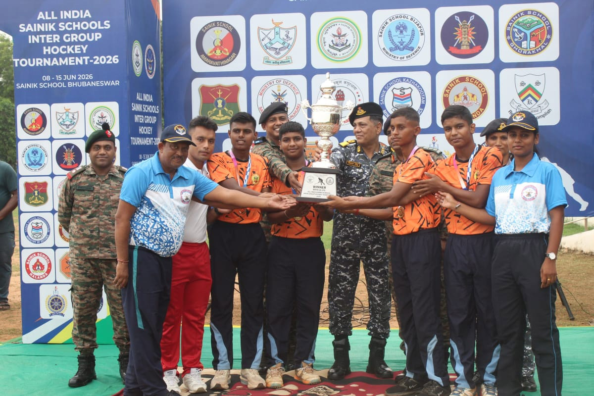 Purulia Sainik School wins Hockey championship