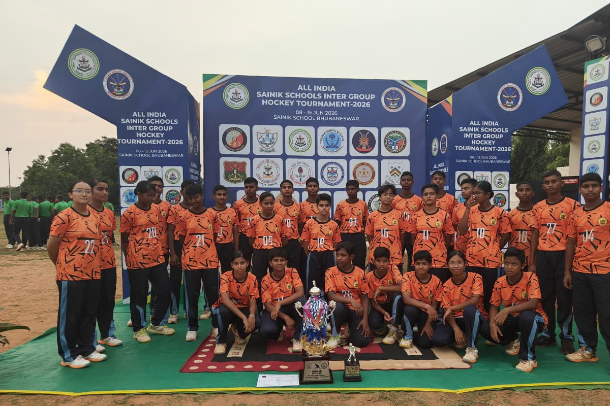 Purulia Sainik School wins Hockey championship