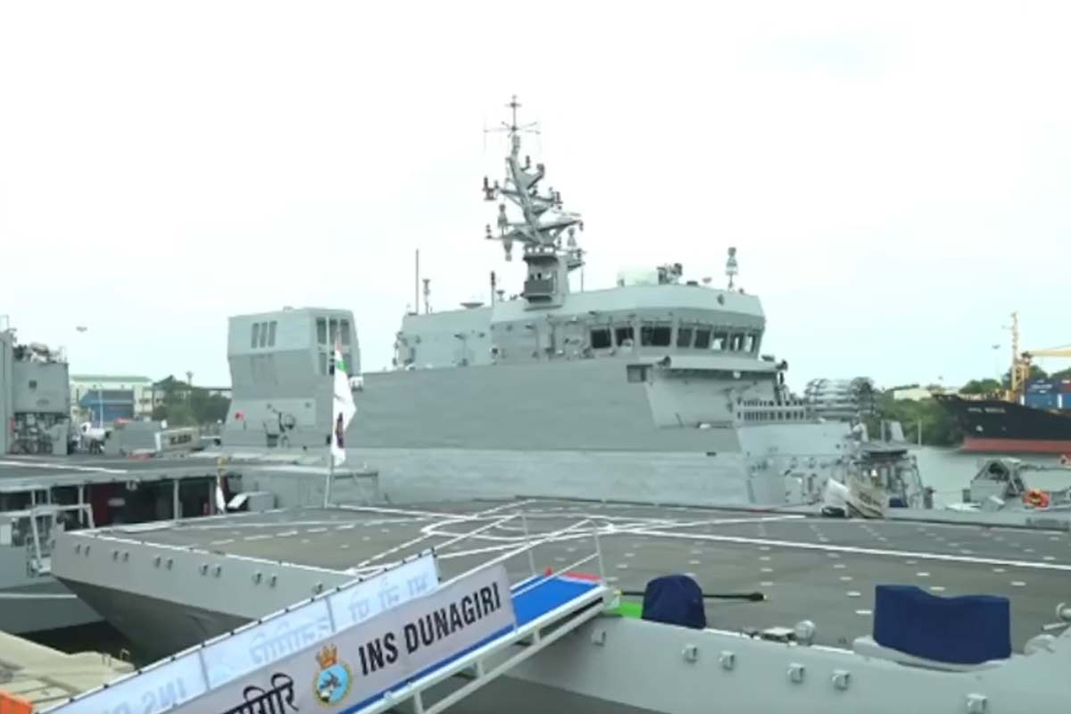 PM Narendra Modi commissions 3 indigenous Navy warships in Kolkata's Garden Reach