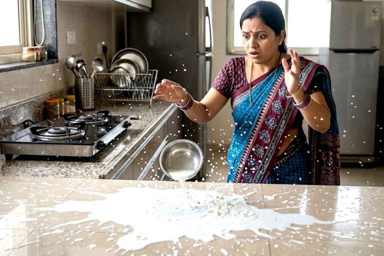 হাত ফসকে মেঝেয় পড়ছে তেল কিংবা দুধ? বাস্তুশাস্ত্রের এই ইঙ্গিত ভুলেও এড়াবেন না!