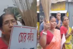 চাকরি দেওয়ার নামে কাটমানি! তৃণমূল সাংসদ ও বিধায়কের বাড়ির সামনে বিক্ষোভ স্থানীয়দের