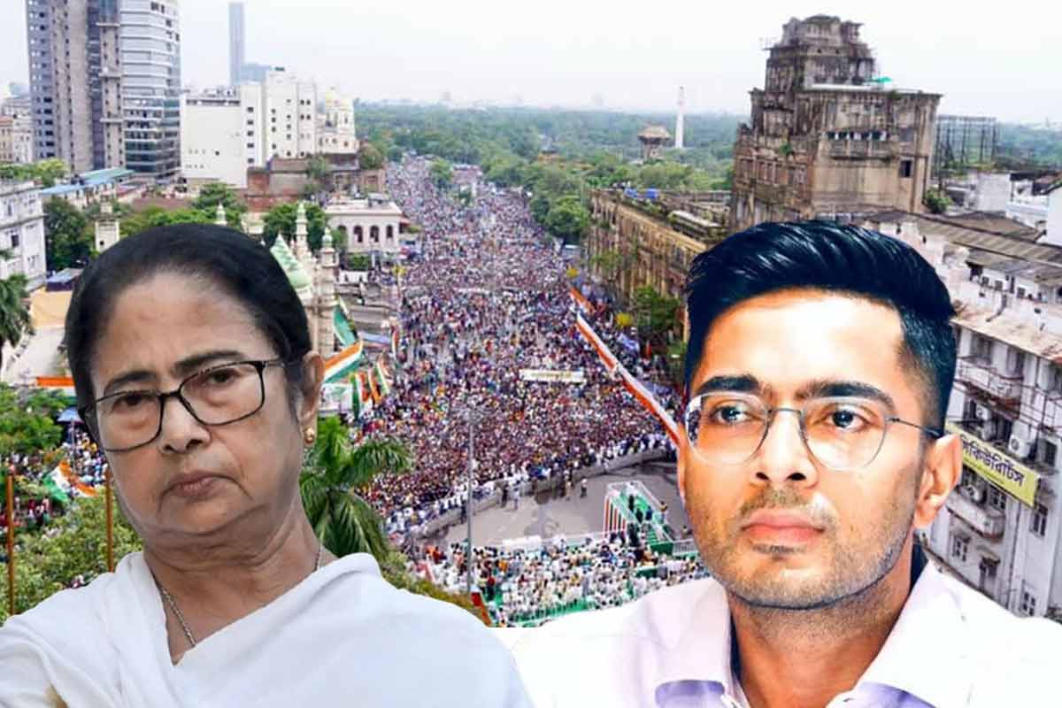 বছরের পর বছর রাস্তা বন্ধ করে ২১ জুলাইয়ের সভা, মমতা-অভিষেককে অবমাননা নোটিস হাই কোর্টের