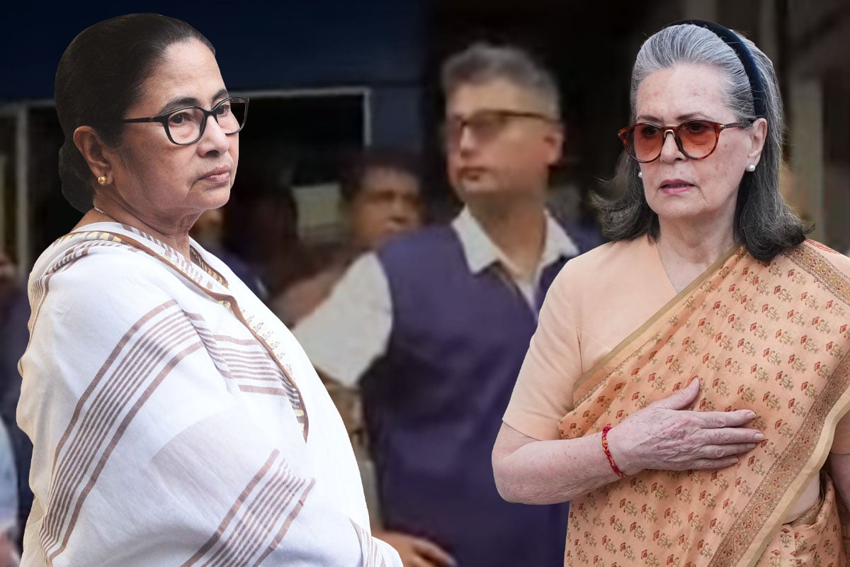 কালীঘাটের ‘দুয়ারে’ সিআইডি, দিল্লিতে তড়িঘড়ি সোনিয়ার বাড়িতে মমতা