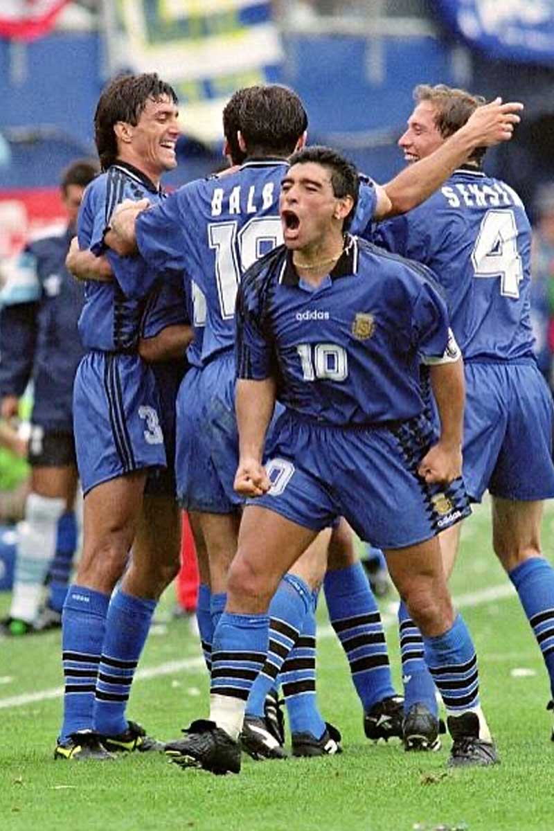 Diego Maradona at 1994 World Cup