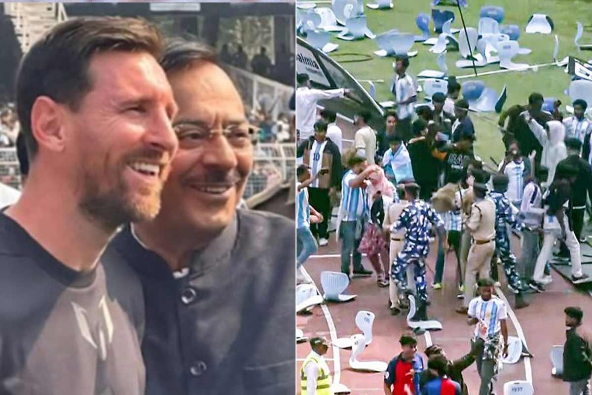 ‘নিরাপত্তা ভেঙে পড়েছিল’, কলকাতা পুলিশকে পত্রবোমা মেসির নিজস্ব টিমের