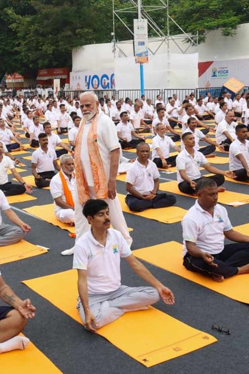A necessity for better future of the world: PM Modi on International Yoga Day