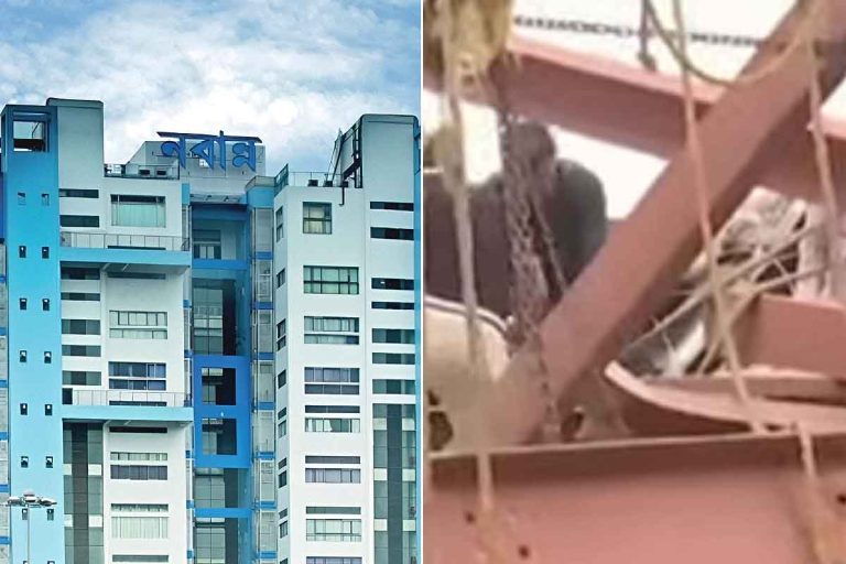 তারাতলার দুর্ঘটনাস্থলে পৌঁছেই বিপর্যয় নিয়ে তৃণমূলকে তোপ মন্ত্রীর, কন্ট্রোল রুম খুলল নবান্ন
