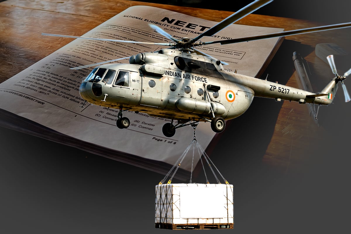 বায়ুসেনার MI-17 হেলিকপ্টারে যাবে প্রশ্নপত্র! নিটের পুনঃপরীক্ষায় নিরাপত্তার চক্রব্যূহ কেন্দ্রের