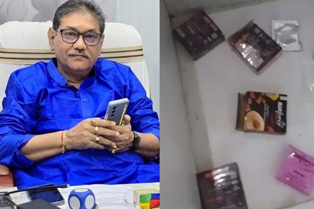 প্রাক্তন তৃণমূল বিধায়কের কার্যালয়ে বিছানা-বালিশ, ড্রয়ারে ভর্তি কন্ডোম! শোরগোল পাণ্ডবেশ্বরে