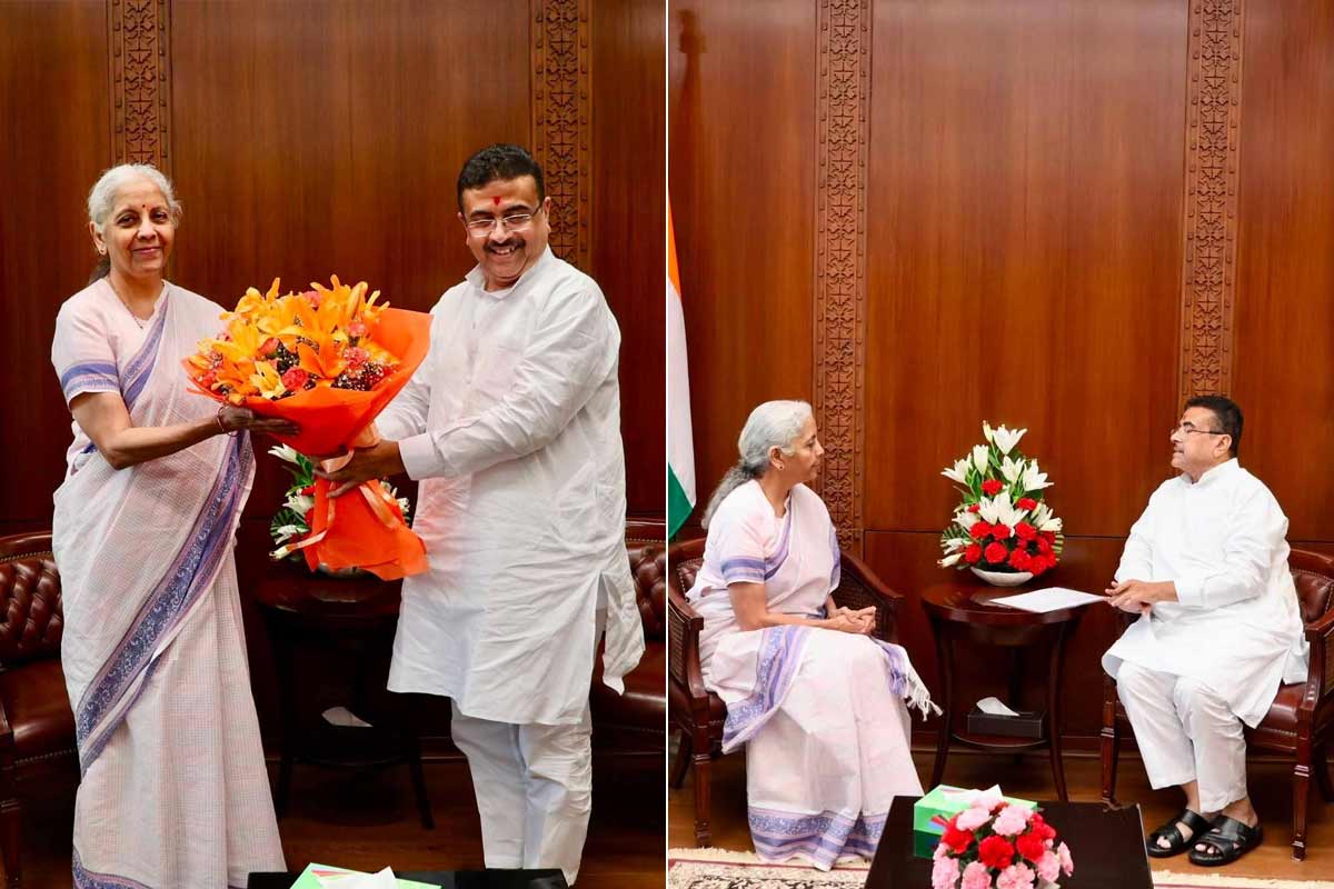 মমতা জমানায় বেহাল অর্থনীতি! দিল্লিতে সীতারমনের সঙ্গে রাজ্যের অবস্থা নিয়ে কথা শুভেন্দুর