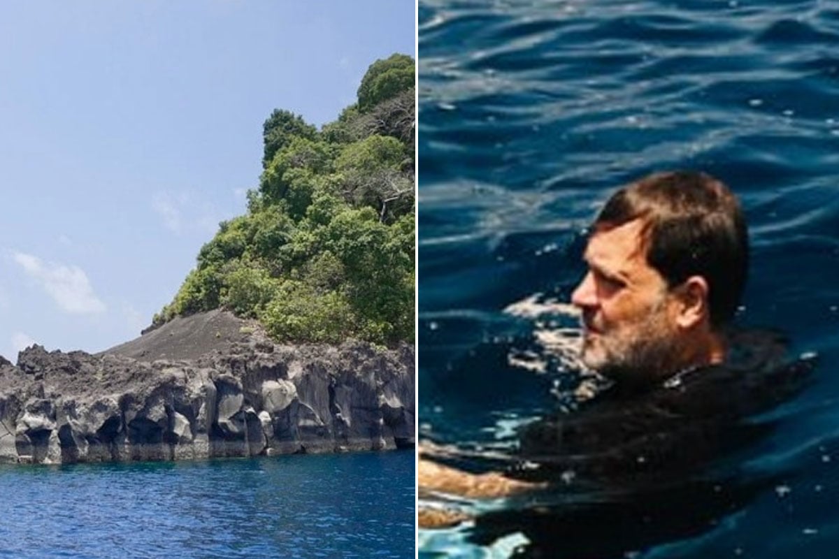 Rahul Gandhi Andaman and Nicobar islands picture