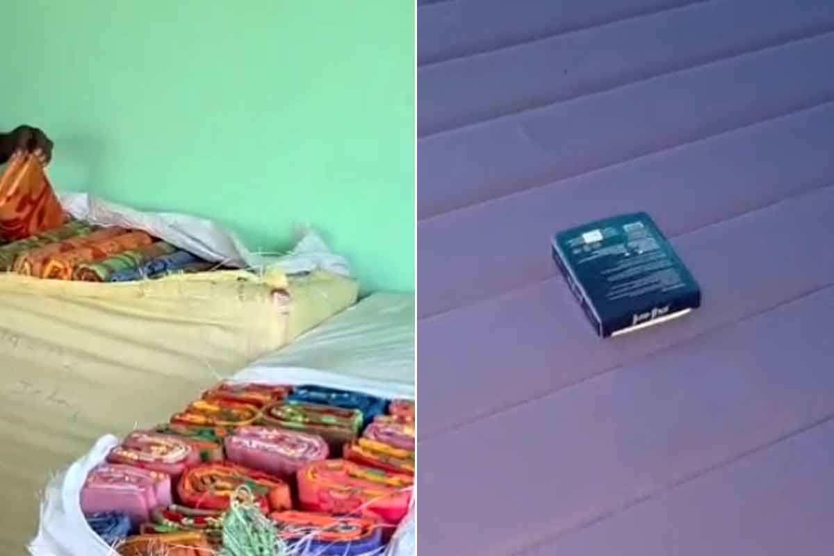 তৃণমূল কার্যালয়ে শাড়ির স্তুপ, অতিথিশালায় মিলল কন্ডোমের প্যাকেট! হুলস্থূল বাঁকুড়ায়