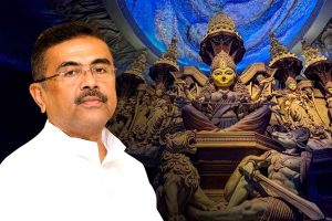 চেতলা অগ্রণীর দুর্গাপুজোর উদ্বোধনে শুভেন্দু অধিকারী! চক্ষুদান করবেন?