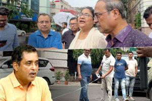 ডেকরেটার্স নিয়ে ধর্মতলায় কালীঘাট-তৃণমূল, ২১ জুলাইয়ের সভাস্থল পরিদর্শনে কুণাল, দোলা
