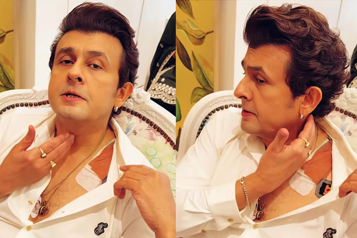 অসুস্থ সোনু নিগম, কাঁধে ব্যান্ডেজ! ‘এত্ত যন্ত্রণা…’, হঠাৎ কী হল গায়কের?