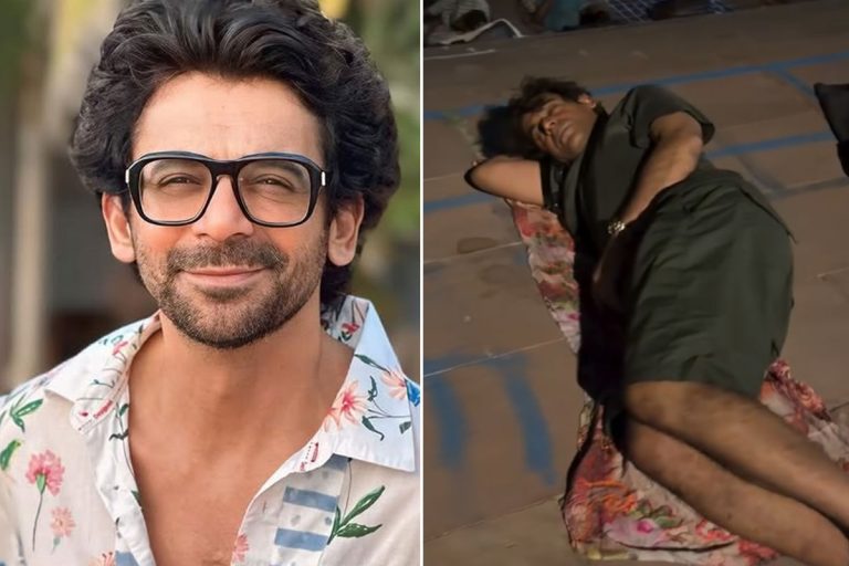 গঙ্গার ঘাটে খোলা আকাশের নিচে ঘুমাচ্ছেন সুনীল গ্রোভার! অভিনেতার সারল্যে মুগ্ধ অনুরাগীরা