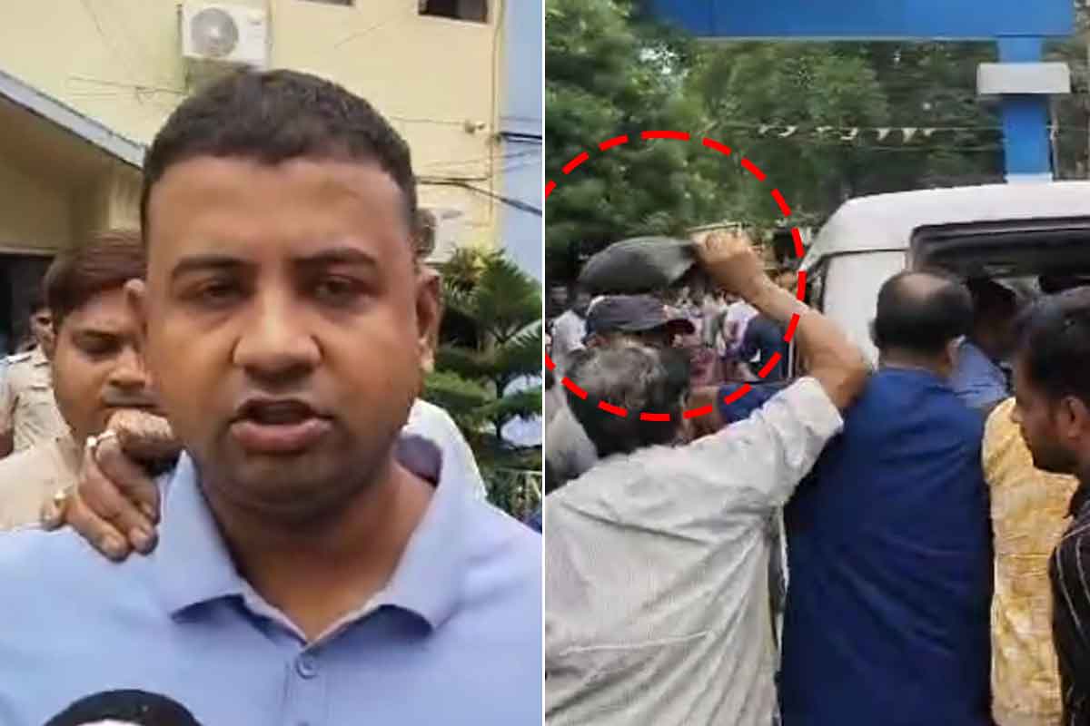 ‘খুনে’র চেষ্টা-সহ তোলাবাজিতে গ্রেপ্তার অভিষেক ঘনিষ্ঠ তৃণমূল নেতা, ‘ডিমথেরাপি’, ছোড়া হল জুতো!