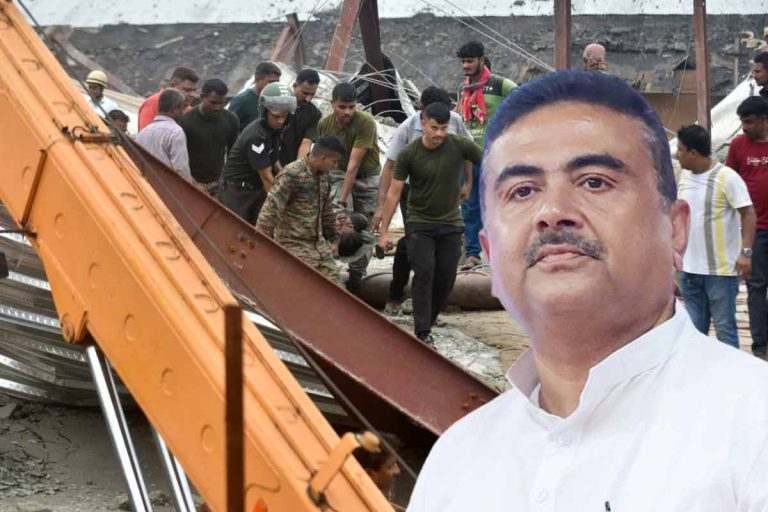 আপাতত বন্ধ নির্মাণ, স্ক্যানারে তৃণমূল আমলে পাশ হওয়া বিল্ডিং প্ল্যান, তারাতলা বিপর্যয়ে ‘অ্যাকশন’ শুভেন্দুর