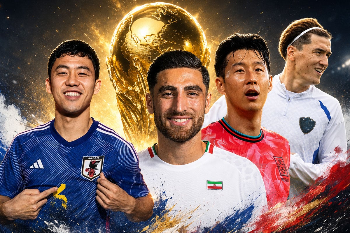 FIFA World Cup 2026: Asian teams in photos along with India