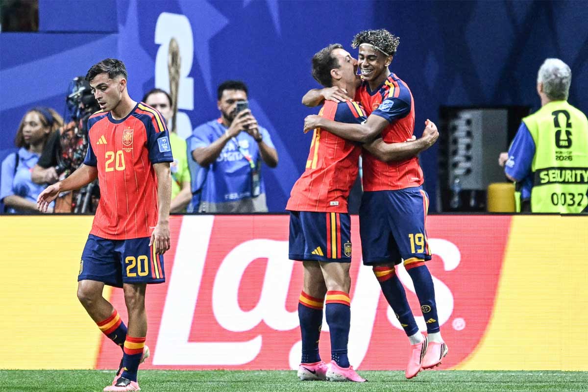 Lamine Yamal scored for Spain against Saudi Arabia