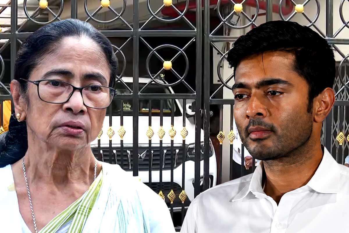 তালা ভেঙে অভিষেকের বাড়িতে ‘তল্লাশি’ শালবনি থানার পুলিশের, খবর পেয়েই হাজির মমতা