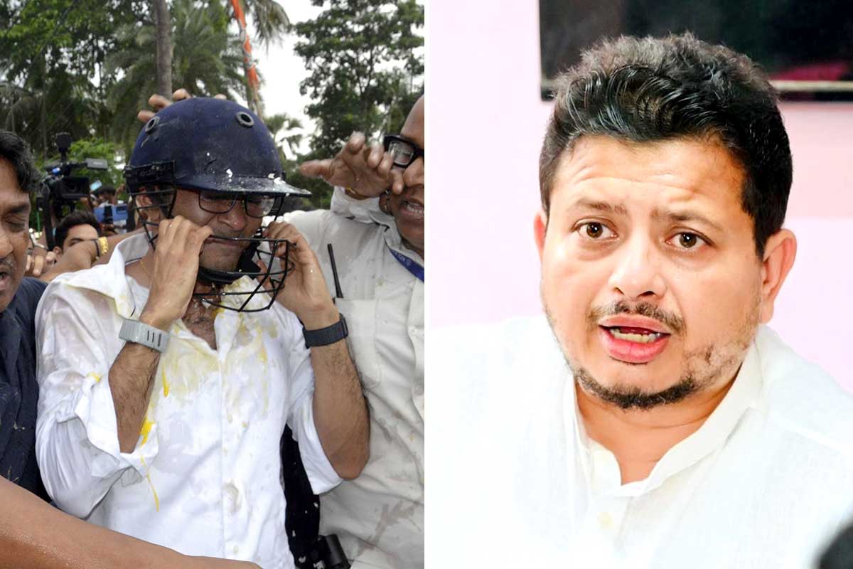 ডিমে ‘আহত’ অভিষেক চাইছেন কেন্দ্রীয় নিরাপত্তা, ঋতব্রতর কটাক্ষ, ‘এই জননেতা’