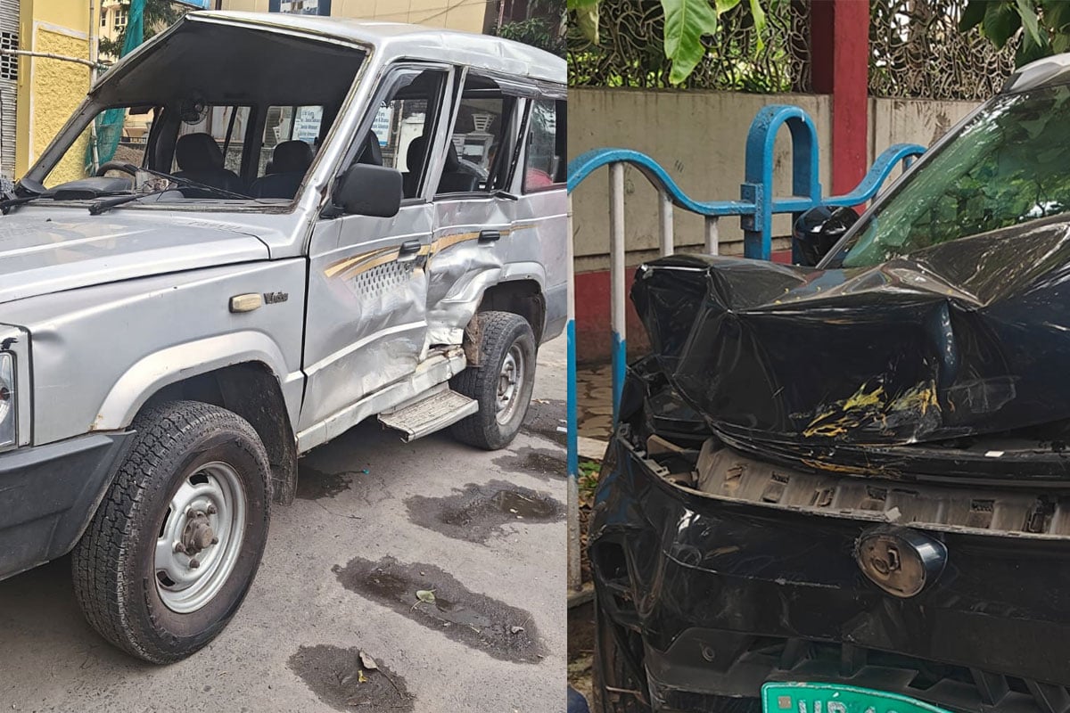 সপ্তাহের শুরুতেই পার্ক স্ট্রিটের কাছে দুর্ঘটনার কবলে পুলকার, আহত ৩ স্কুলপড়ুয়া, আটক ২ গাড়ির চালক
