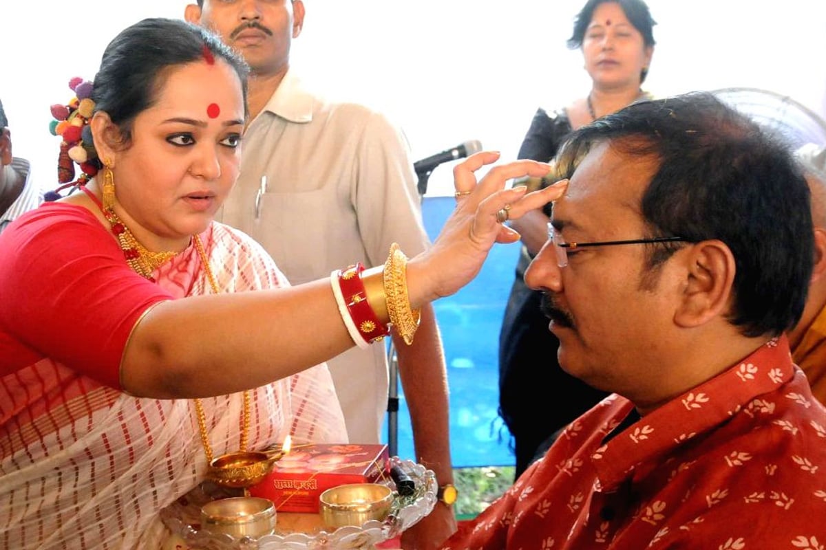 Aparajita Adhya breaks her silence after being brutally trolled for attending Arup Biswas' Bhai Phonta ceremony