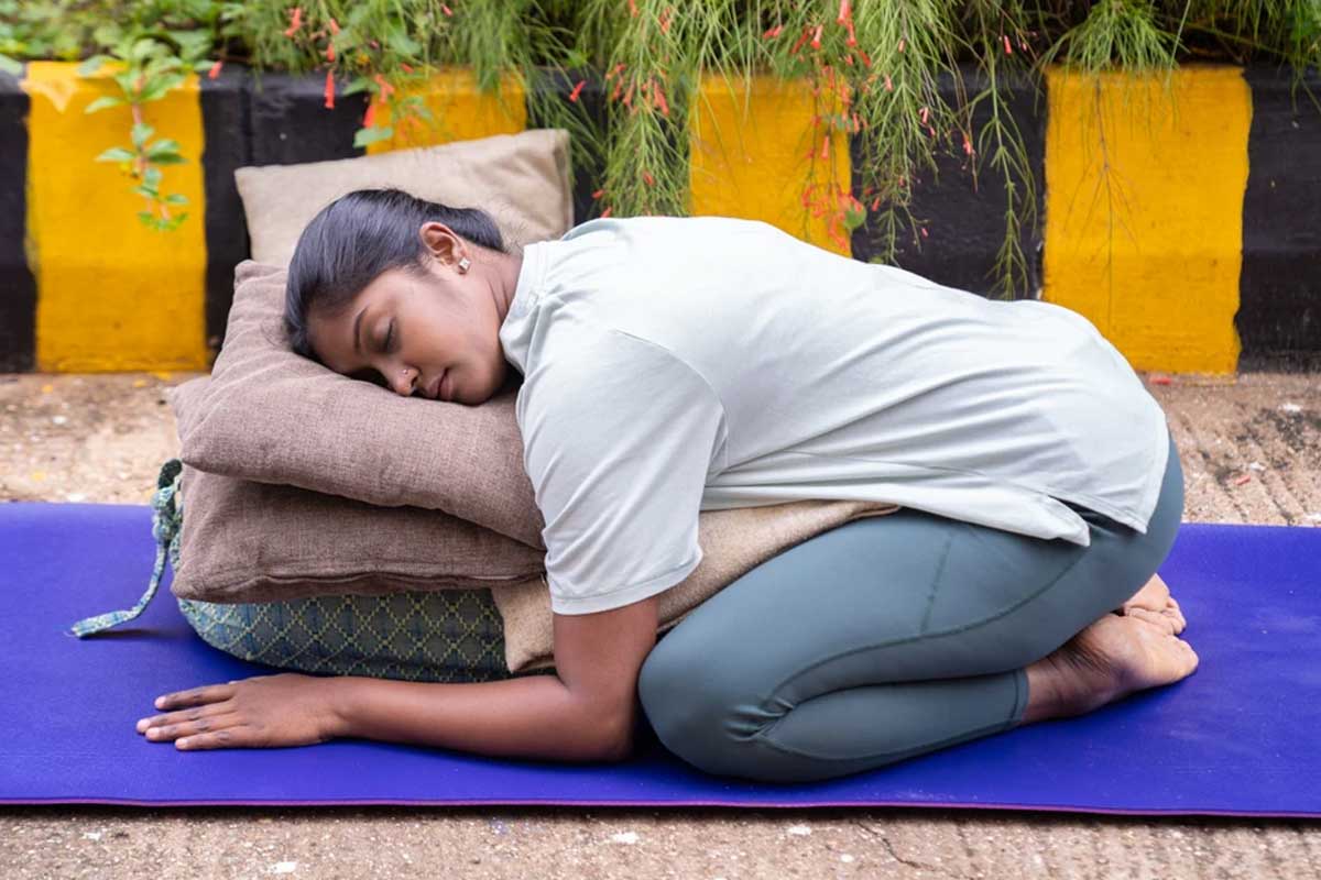Yoga during periods can ease cramps, back pain and fatigue