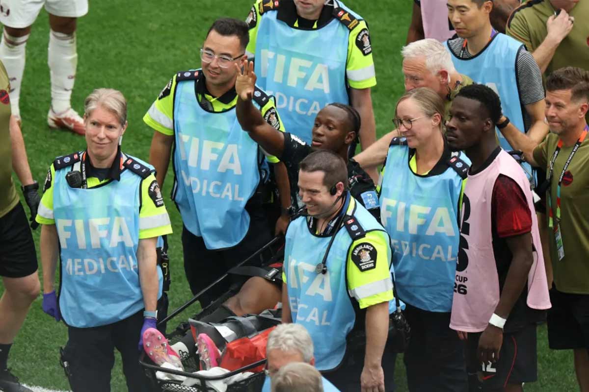 FIFA World Cup 2026: Ismael Kone is being carried out on a stretcher