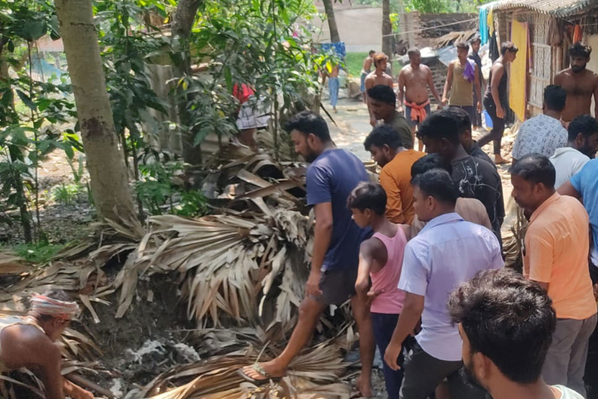 Weapons cache found at TMC leader's house in Jibantala
