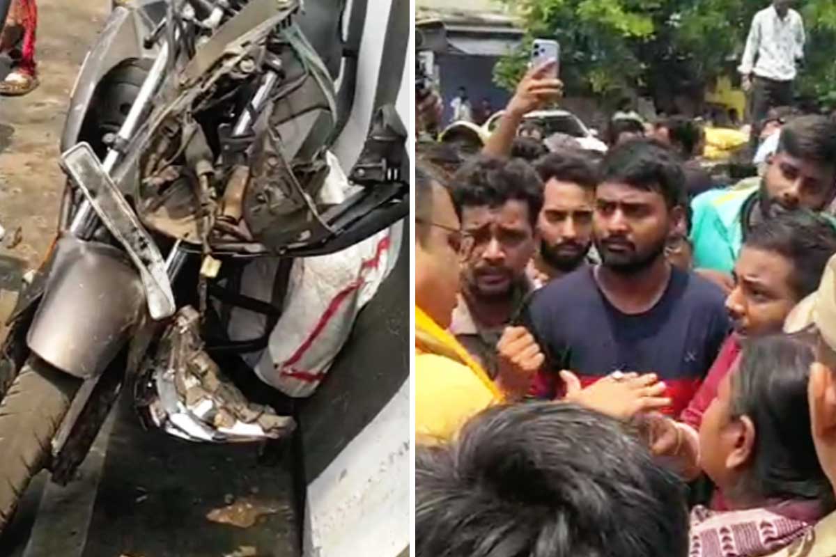 পৌঁছনো হল না গ্রাহকদের বাড়ি! পিকআপ ভ্যানের ধাক্কায় মৃত্যু ডেলিভারি বয়ের