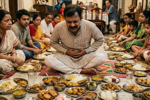 জামাইষষ্ঠীর খাওয়াশেষে বুকজ্বালা-অ্যাসিডিটি? অ্যান্টাসিডের দরকার নেই, ঘরোয়া টোটকাতেই ‘ম্যাজিক’
