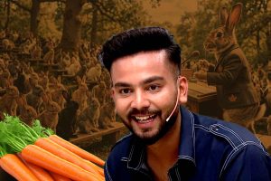 ‘ফ্রিতে গাজর দেব’, ‘খরগোশ জনতা পার্টি’ খুলে নিজেকে ‘প্রধানমন্ত্রী’ ঘোষণা এলভিশ যাদবের