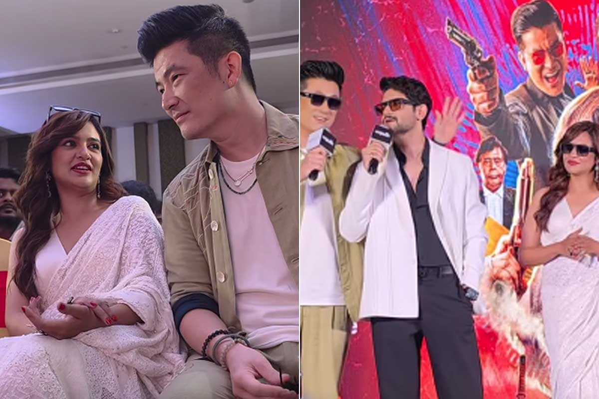 Actress Priyanka Sarkar attends Taarkata promotional event after Rahul Banerjee's death