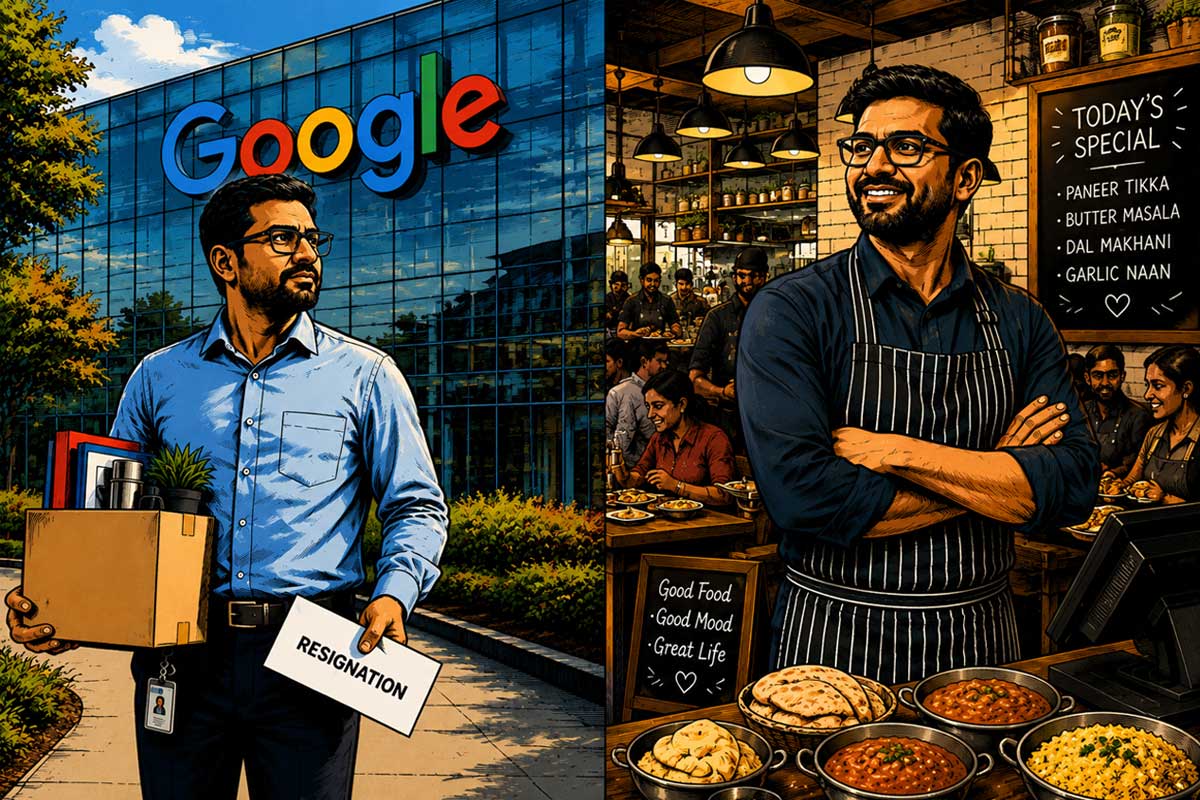 গুগলের ৪ কোটির চাকরি ছেড়ে খোলেন রেস্তরাঁ, প্রাক্তন টেককর্মীর বর্তমান আয় জানলে চমকে যাবেন!