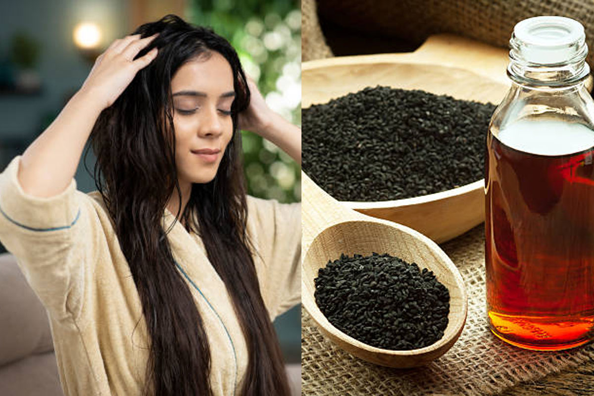 black seed oil prevents untimely greying helps darken hair naturally