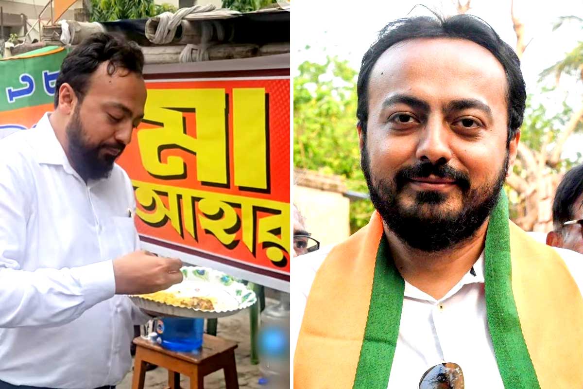 মাঝরাস্তায় খিদের টান! ৫ টাকা দিয়ে ‘মা আহারে’ মধ্যাহ্নভোজ সারলেন মন্ত্রী ইন্দ্রনীল