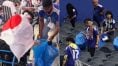 সেই ট্র্যাডিশন সমানে চলছে… হুইল চেয়ারে বসে স্টেডিয়াম সাফ করে বিশ্বকে শিক্ষা জাপানি দর্শকের