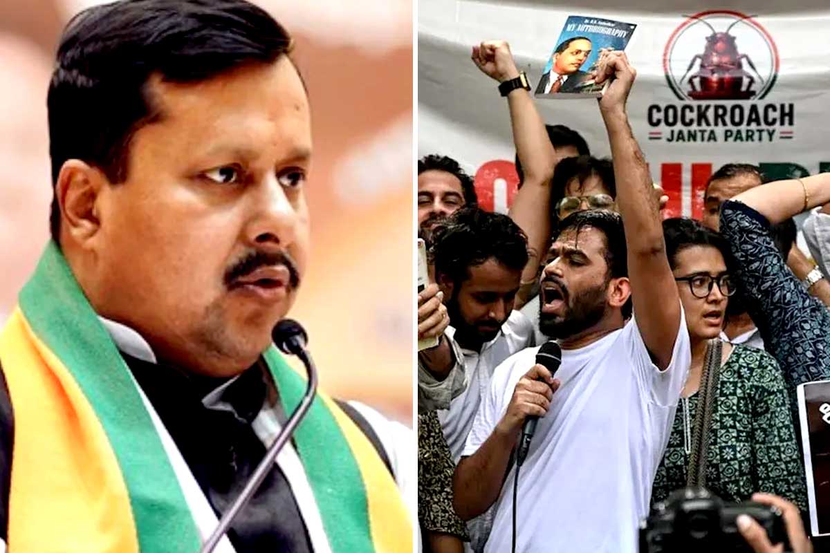 ‘ভারতের যুবসমাজ হাতের পুতুল নয়’, ককরোচ পার্টিকে তোপ নীতীন নবীনের