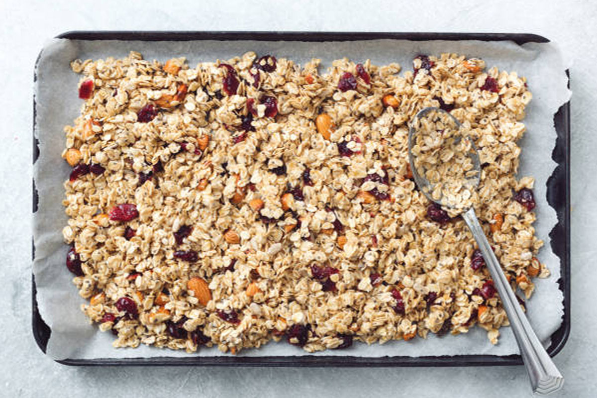 recipe for baked oats dessert during weight loss journey